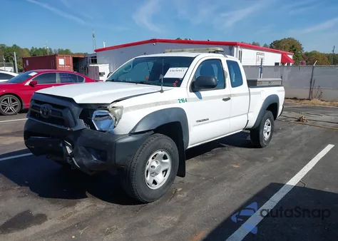 2013 Toyota Tacoma Base V6 z USA, uszkodzony, nr VIN 5TFUU4EN8DX070540